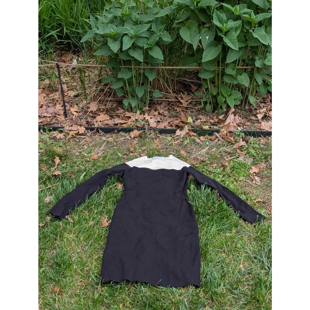 Derek Lam for Athleta Sweater Knit Dress XS Navy Long Sleeve